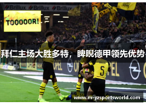 拜仁主场大胜多特，睥睨德甲领先优势